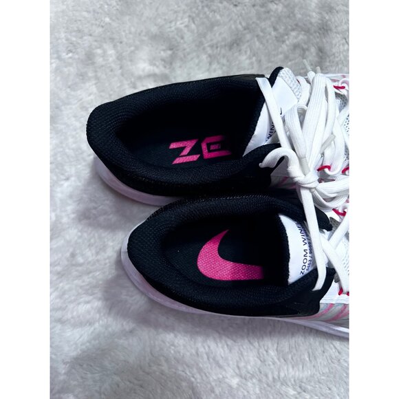 Nike Zoom Winflo 7 Running Shoes White & Black Size 10 - Picture 8 of 13